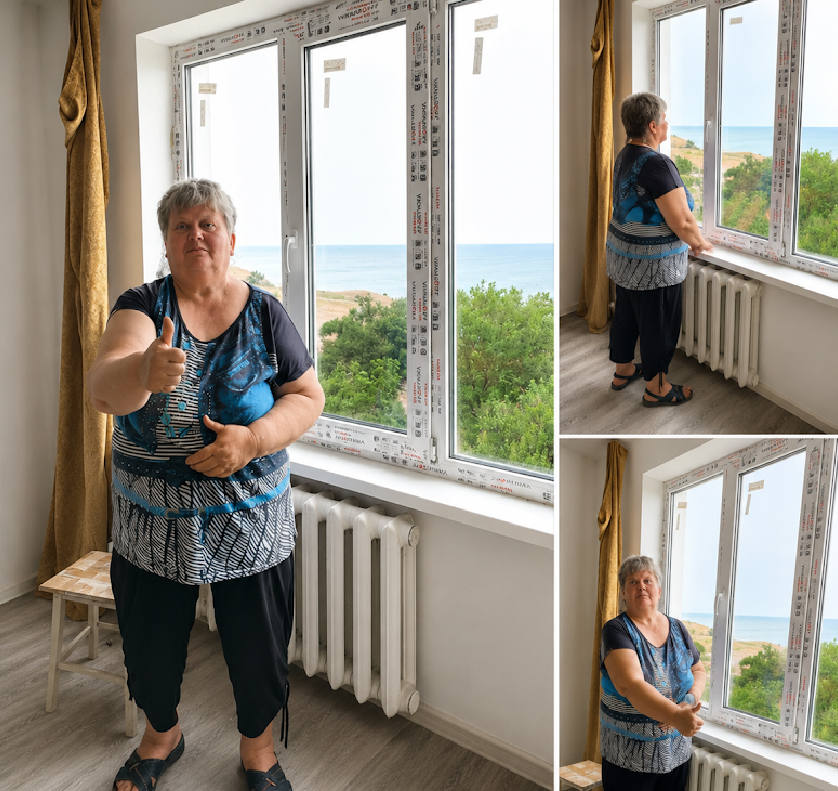 Заміна вікон по прграммі єВідновлення   від компаніі вікнодім м. Черноморськ вул.Свободи.